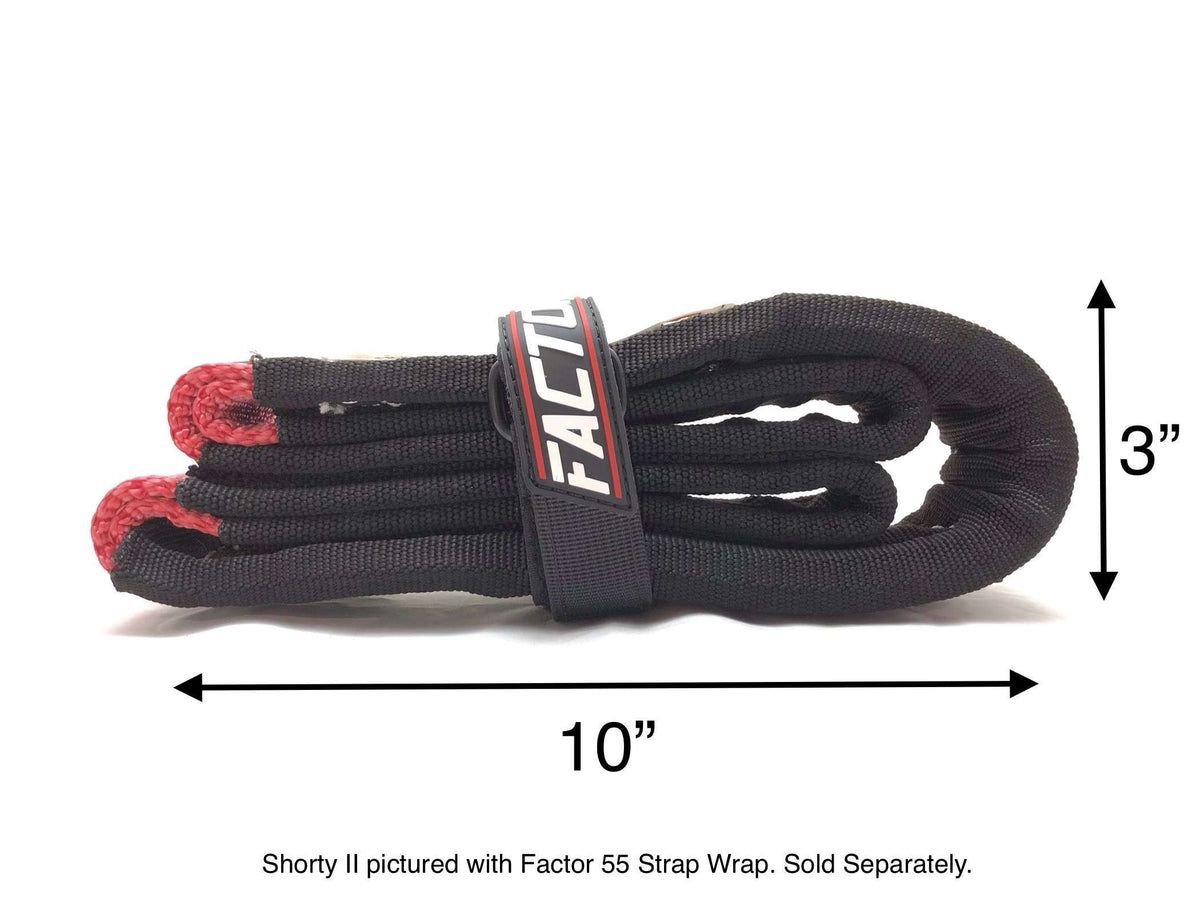 Factor 55 Recovery Strap Shorty Strap III 3 Foot 3 Inch available at TreadHeadGarage
