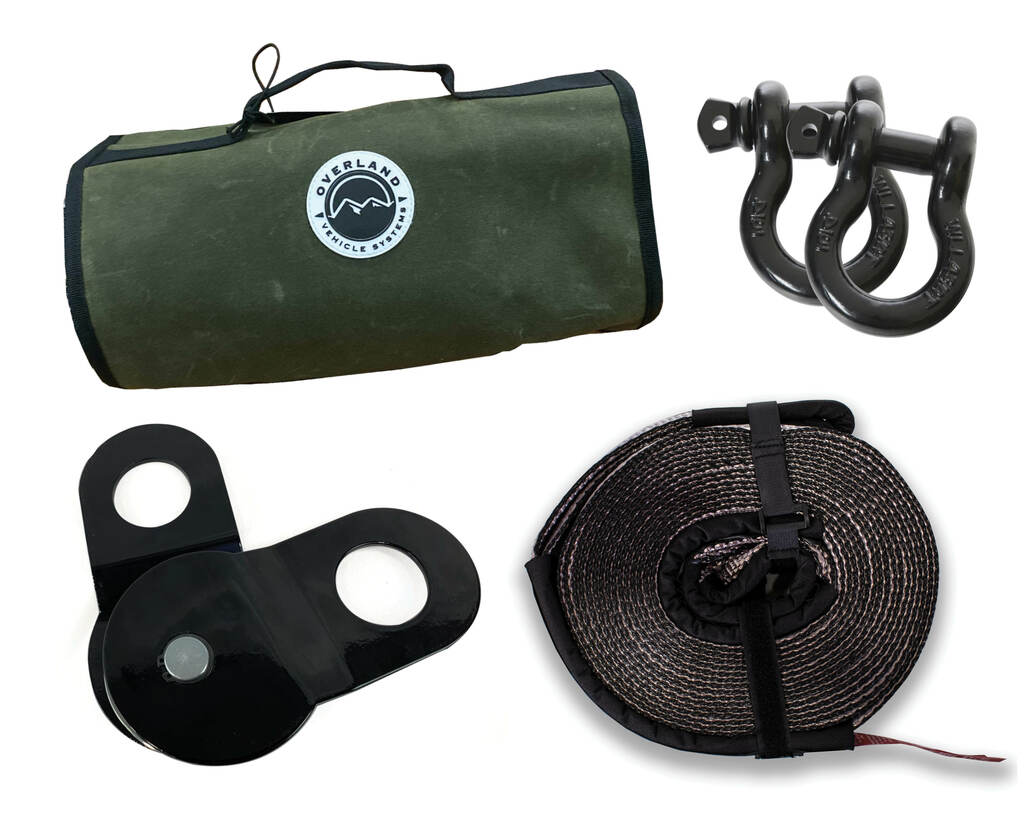 Overland Vehicle Systems Recovery Kit available at TreadHeadGarage
